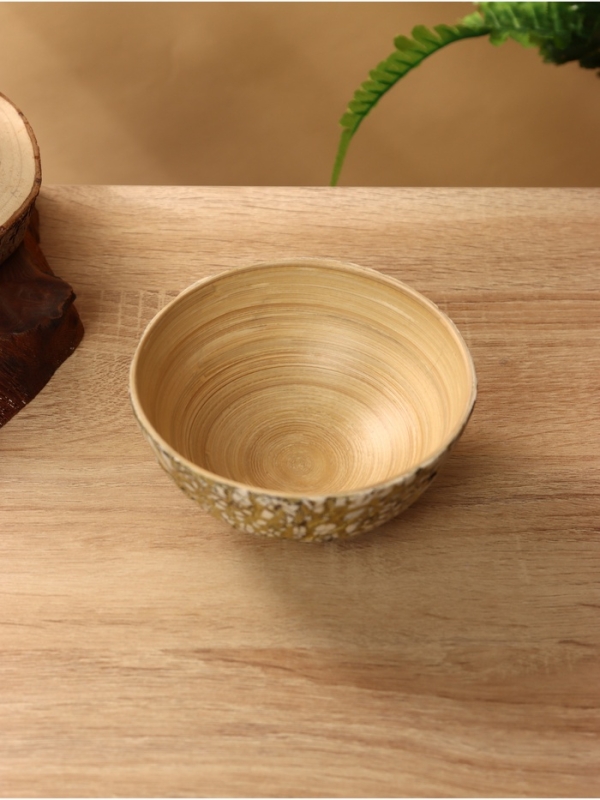 Миска 12х12х6 см, бамбук