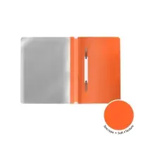 Папка-скоросшиватель A5+, 180 мкм, ErichKrause Soft Caribbean Sunset, с тиснением "софт-тач", микс