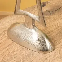 Подсвечник "Абстракция Человек" алюминий 21х13х73 см