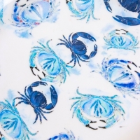 Блюдо "Крабы" дерево манго 25х25х4,5 см