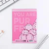 Блокнот раскраска А6, 12 л. &laquo;Ты замурчательна&raquo;