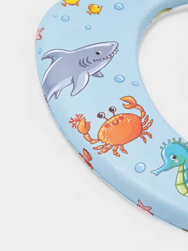 Сиденье для унитаза детское 29х27,5х5 см "Морские жители"