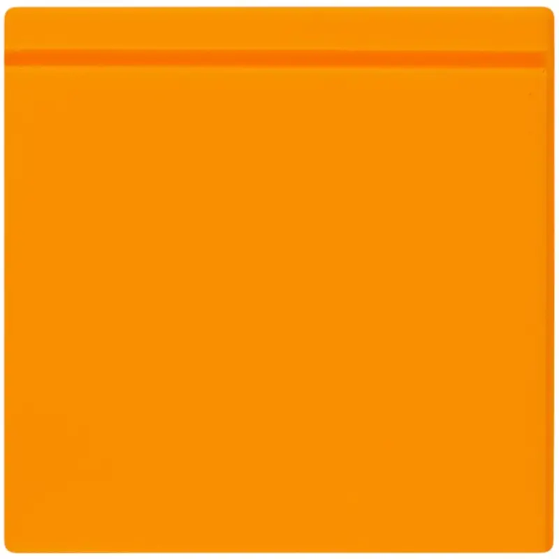 Лейбл из ПВХ Kare, оранжевый неон