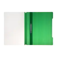 Папка - скоросшиватель Calligrata, А4, 160 мкм, зелёная, прозрачный верх