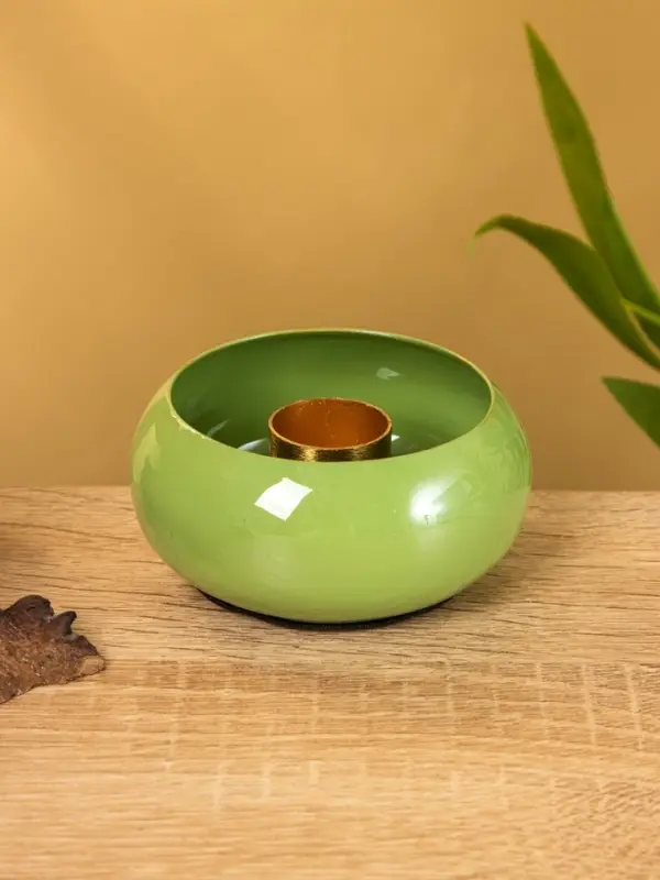 Подсвечник на 1 свечу на магнитах "Кипарис" 7,5х7,5х3,5 см