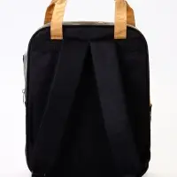 Рюкзак-переноска для кошек и собак, 30 х 21 х 41 см, серо-жёлтый