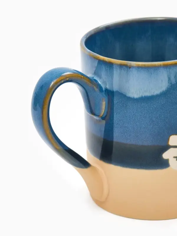 Кружка чайная новогодняя &laquo;Варежки&raquo;, 350 мл, ручная работа