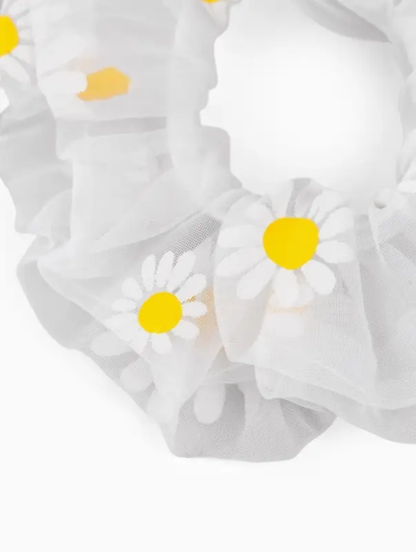 Резинка для волос &laquo;Ромашка&raquo; белая, Принцессы