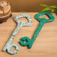 Сувенир &laquo;Ключ от счастья&raquo;, 21&times;4.5&times;50 +/- 3 см, дерево, зелёный