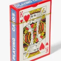 Карты игральные &laquo;Король&raquo;, колода 54 шт., 5.7&times;8.7 см, красная рубашка