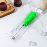 Капучинатор Доляна, 20&times;4&times;2,5 см, 2,5 Вт, цвет зелёный