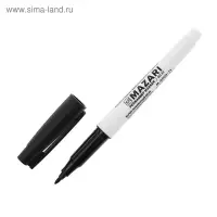 Маркер перманентный Mazari Belar, 1.5 мм, чёрный