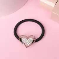 Резинка для волос "Миранда" сердце, 5 см