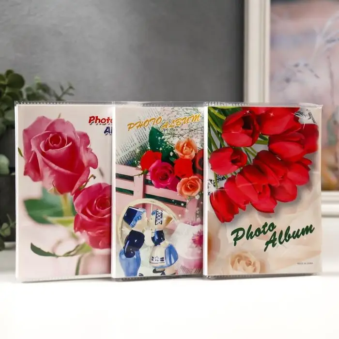 Фотоальбом на 36 фото 10&times;15 см &laquo;Ассорти&raquo;, 17&times;12&times;3 см, МИКС