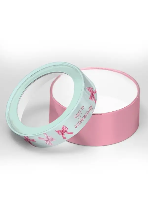 Коробка тубус с окном &laquo;Кому-то особенному&raquo;, 16 х 16 х 5 см