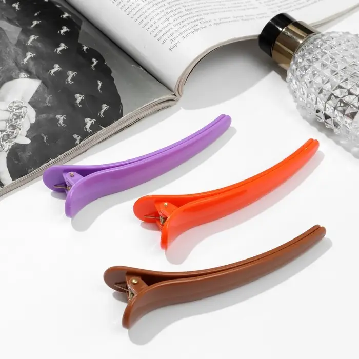 Зажим для волос &laquo;Космос&raquo;, классика, 11 см, МИКС