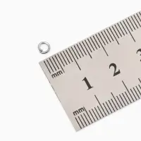 Набор для создания украшений "База" тросик, кримпы, шапочка, протектор, кольца, 61 пред, цв серебро