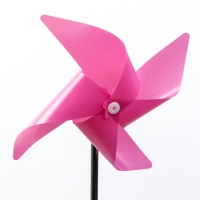 Штекер с подсветкой "Ветерок" розовый, 19х70см