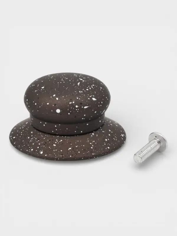 Ручка для крышки на посуду "Апикаль" d=6.2 см, цвет коричневый