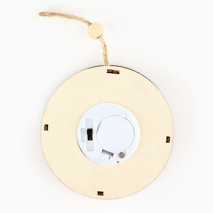 Ёлочная игрушка &laquo;Новогодняя&raquo;, на Новый год, d=7,5 см