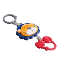 Музыкальная подвеска &laquo;Весёлые зверята: Лев&raquo;, ручка для крепления, звук