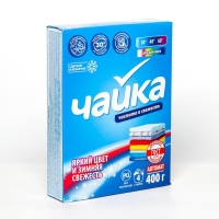 Порошок для стирки Чайка &laquo;Яркий цвет и зимняя свежесть&raquo;, автомат, 400 г