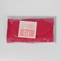 Набор маникюрный &laquo;Люси&raquo;, 10 предметов, кожзам-чехол, цвет фуксия