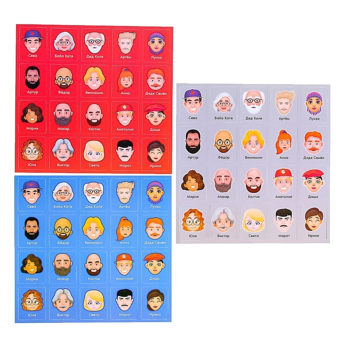 Настольная игра &laquo;Особые приметы&raquo;, 2 игрока, 5+