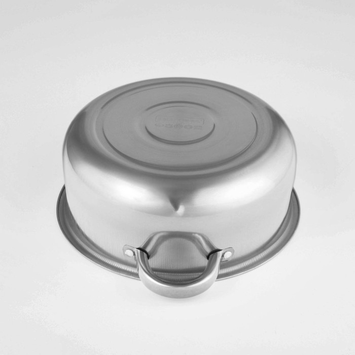 Мантоварка - пароварка из нержавеющей стали Доляна &laquo;Классика&raquo;, d=24 см, 3 уровня, общий объём &mdash; 7,9 л