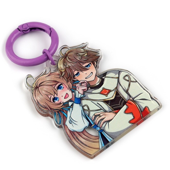 Брелок для ключей дестский, аниме &laquo;Аниме&raquo;, 4.2 х 7.5 см