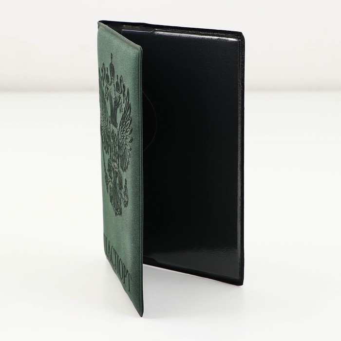 Обложка на паспорт &laquo;Герб&raquo;, искусственная кожа