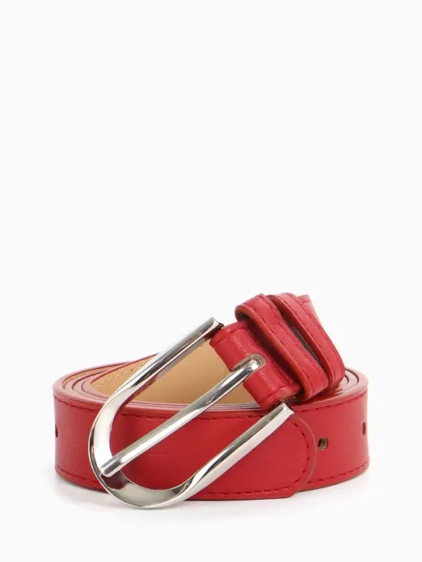 Ремень жен 05-01-02-01, Март2509, 2,8*0,3*110 см, без винта, пряж металл, 1 прокол,