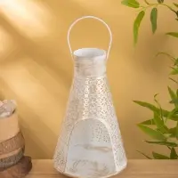 Подсвечник "Башня" 17х17х29 см, металл