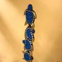 Панно настенное "Морские черепашки" 15х1,1х50 см