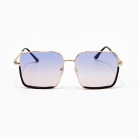 Очки солнцезащитные uv 400, дужка 13.5 см, ширина 12.8 см, линза 5.5&times;6 см