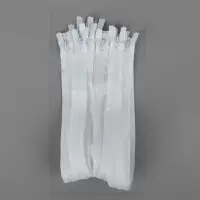 Молния &laquo;Трактор&raquo;, №5, разъёмная, замок автомат, 60 см, белая