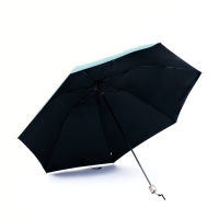 Зонт механический &laquo;Моряк&raquo;, эпонж, 4 сложения, 7 спиц, R = 49/54 см, D = 108 см, цвет МИКС