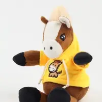 Мягкая игрушка "Лошадь в худи", 18 см