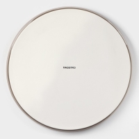 Тарелка фарфоровая с бортиком Magistro &laquo;Церера&raquo;, d=25,5 см, цвет коричневый