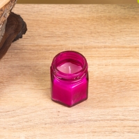 Свеча вотивная в стеклянной баночке, 100 г, ягодный микс