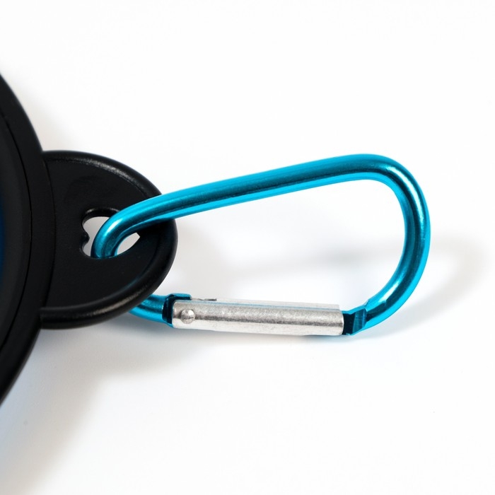 Миска складная, синяя, 350 мл, 13 см