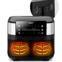 Аэрогриль электрический с решеткой КТ-2259 - 7.6 л - 2850 Вт