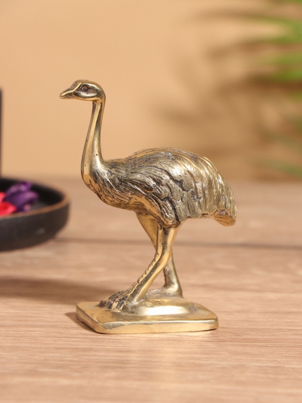 Сувенир бронза "Страус" 7х4х10 см