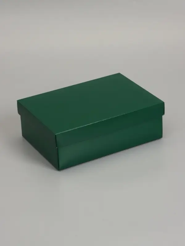 Коробка складная, крышка-дно, армейский зелёный, 24 х 17 х 8 см