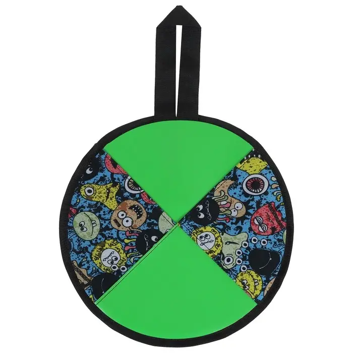 Ледянка круглая с ручкой, d=33 см, толщина 2 см, цвета МИКС