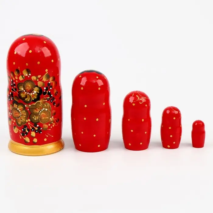 Матрёшка 5 в 1 большая, МИКС