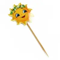 Украшение для блинов на масленицу &laquo;Солнышко&raquo;, 6&times;19 см