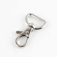 Карабины металл 8гр 4,2*2,5см/20*3мм (наб 2шт цена за наб) серебряный TR