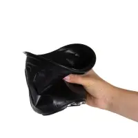 Горшок для рассады, 2 л, d=16 см, h=15 см, мягкий пластик, чёрный, Greengo