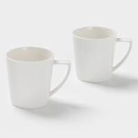Набор кружек 2 шт 11,5х8,8х8,3 см Magistro"White Snow"  340 мл